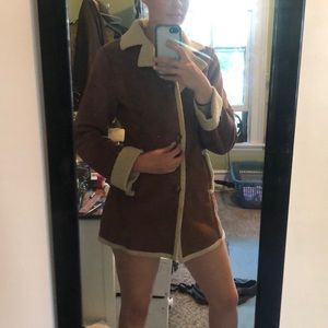 Vintage shearling coat